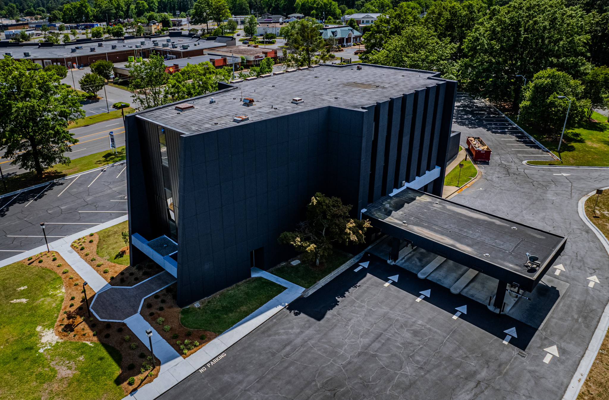 Commercial Building - Aerial Overview
